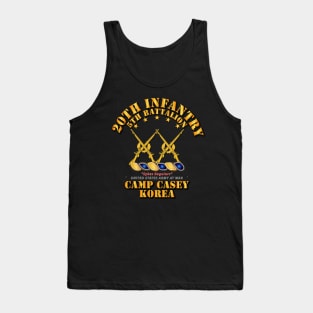 5th Bn - 20th Infantry  - Camp Casey Korea Tank Top